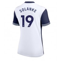 Echipament fotbal Tottenham Hotspur Dominic Solanke #19 Tricou Acasa 2024-25 pentru femei maneca scurta